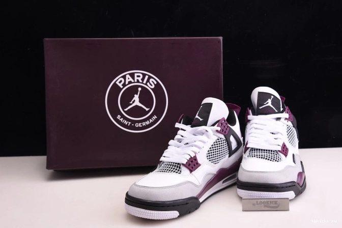 Rep TB JORDAN AIR 4 PSG SAINT-GERMAIN CZ5624-100 RETRO PARIS 0801